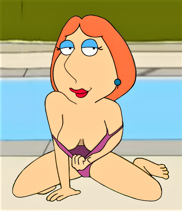 breasts family_guy flashing lois_griffin squatting swimsuit thighs