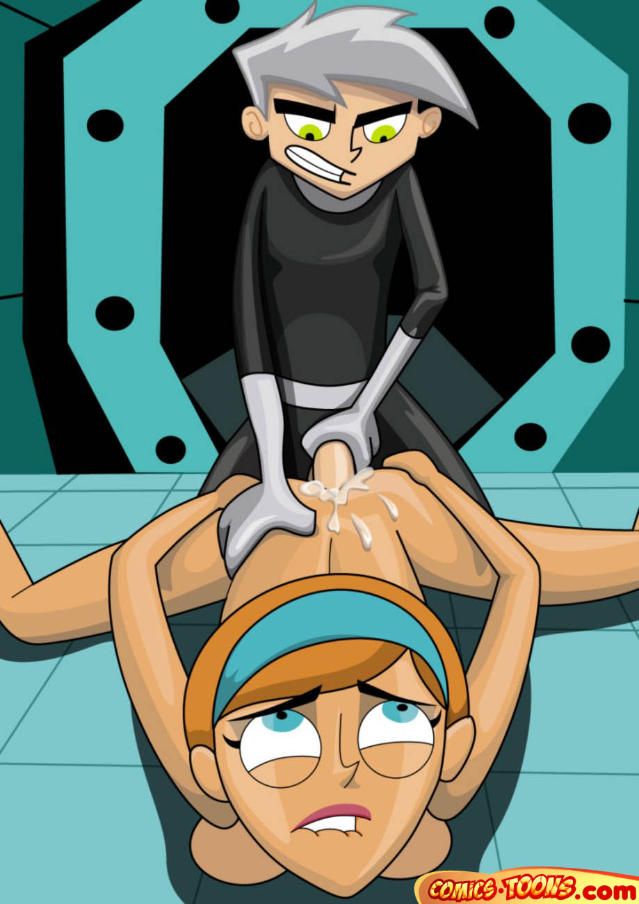 anal biting_lip brother_and_sister clothed_male_nude_female comics-toons cum cum_in_ass cum_inside danny_phantom danny_phantom_(character) doggy_position incest jasmine_fenton rolling_eyes spread_ass