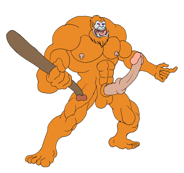 1boy bara beastman furry male male_only manbeast masters_of_the_universe muscle no_humans penis ramsey276 solo