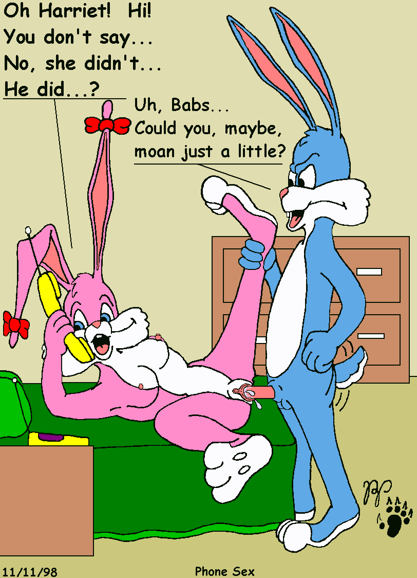 babs_bunny breasts buster_bunny erect_nipples erection hairless_pussy kthanid kthanid_(artist) nipples nude penis pussy pussy_juice small_breasts spread_legs tiny_toon_adventures vaginal warner_brothers