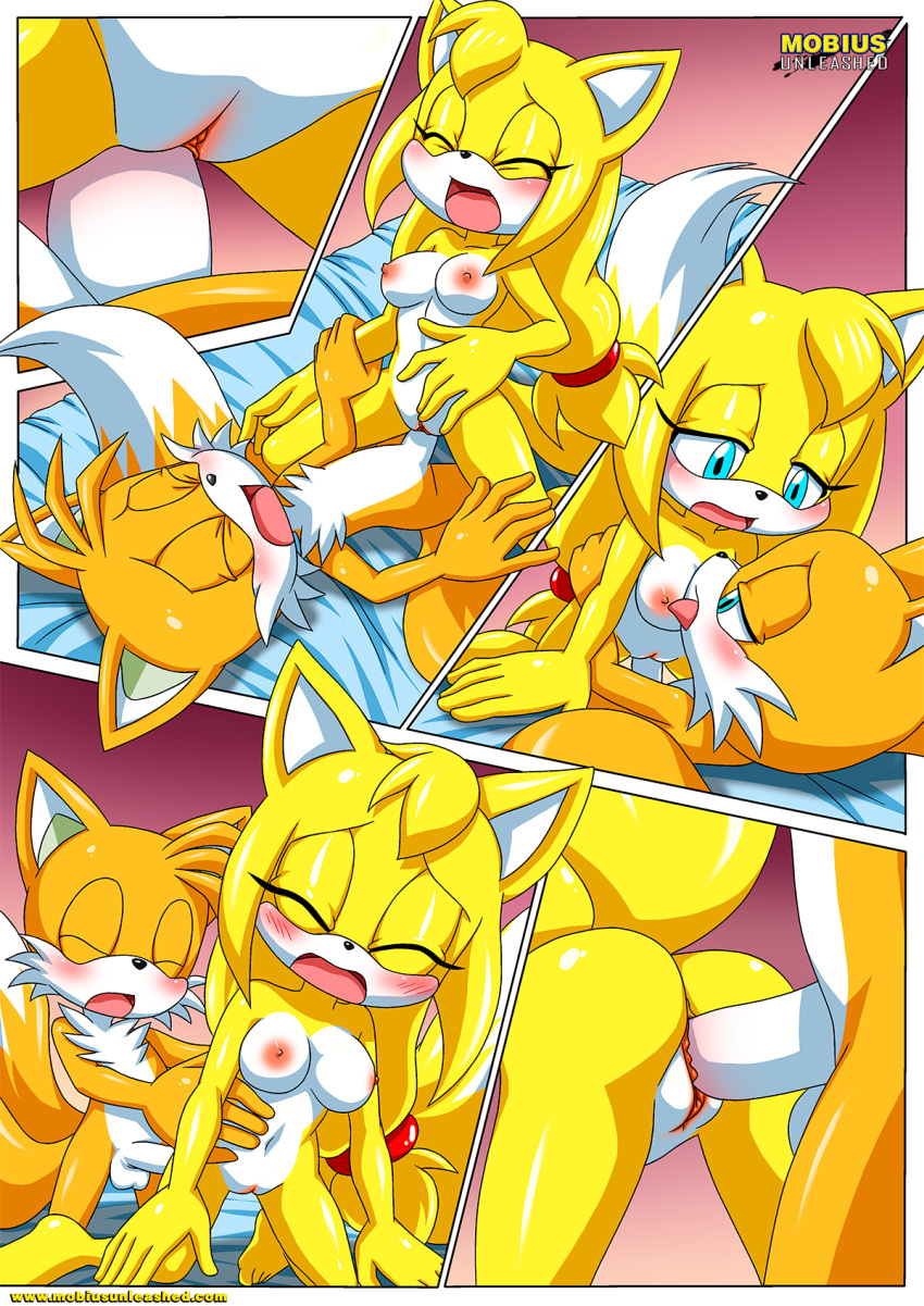 bbmbbf miles_"tails"_prower mobius_unleashed palcomix sega sonic's_guide_to_spanking sonic_(series) sonic_boom sonic_the_hedgehog_(series) tagme zooey_the_fox