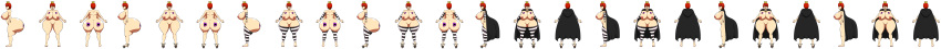 ale-mangekyo ale-mangekyo_(artist) areolae ass big_ass big_breasts breasts commission dat_ass female kairi kingdom_hearts nipples nude pussy solo vampire