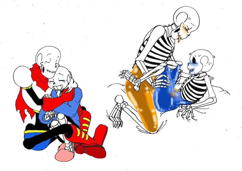 13thcatofthegate 2010s 2019 2boys 2d 2d_(artwork) animated_skeleton big_dom_small_sub bigger_dom bigger_dom_smaller_sub bigger_penetrating bigger_penetrating_smaller blue_body blue_tongue boots bottom_sans brother/brother brother_and_brother brother_penetrating_brother brothers cuddle digital_media_(artwork) duo ectobody ectotongue fontcest from_front_position gay gloves glowing_eye hugging incest larger_penetrating larger_penetrating_smaller male male/male male_only male_penetrated male_penetrating male_penetrating_male multiple_views orange_body orange_tongue papyrus papyrus_(undertale) papysans penetration red_boots red_gloves sans sans_(undertale) seme_papyrus skeleton smaller_penetrated smaller_sub smaller_sub_bigger_dom tears tongue tongue_out top_papyrus uke_sans undead undertale undertale_(series) video_game_character video_games white_background yaoi