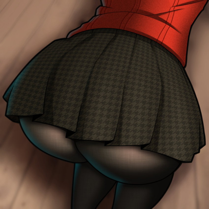1girl 1girl 1girl amagi_yukiko ass ass_focus atlus big_ass clothed_female female_focus female_only mwxxxart persona persona_4 solo_female solo_focus tagme video_game_character video_game_franchise