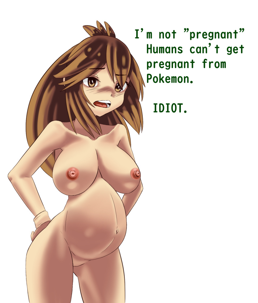 english_dialogue english_text pokemon pokemon_(game) pokemon_trainer pregnancy pregnant