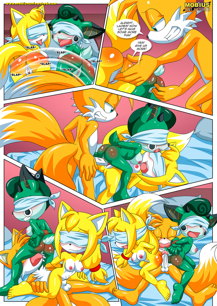 archie_comics bbmbbf cassia_the_pronghorn miles_"tails"_prower mobius_unleashed palcomix sega sonic's_guide_to_spanking sonic_(series) sonic_boom sonic_the_hedgehog_(series) zooey_the_fox