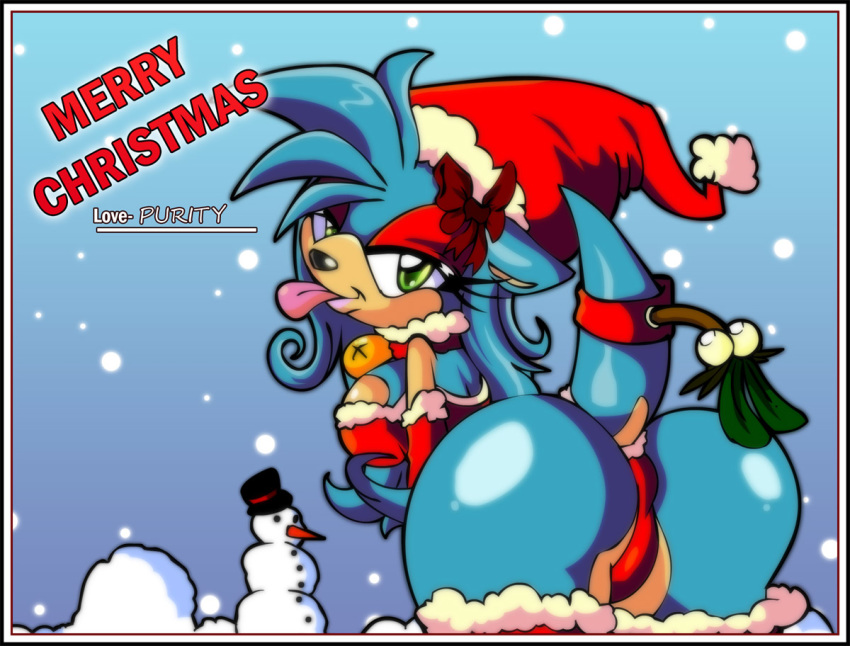christmas furry purity snowman sonic tagme text