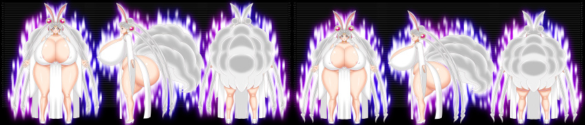 ass big_ass big_breasts bishoujo_senshi_sailor_moon bluebullpen breasts bunny_ears bunny_girl bunny_tail cleavage commission dat_ass daughter female inaba_tsukino milf mother_and_daughter princess_serenity queen_serenity sulong ultra_instinct usagi_tsukino