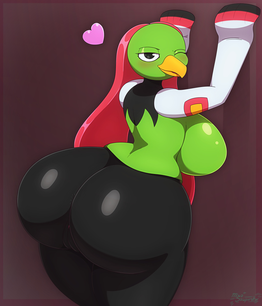 &lt;3 1girl 1girl 2017 absurd_res anthro anthrofied ass avian big_ass big_breasts blush breasts butt_focus curvy_figure feathered_wings feathers high_res huge_ass huge_breasts looking_at_viewer miso_souperstar nintendo non-mammal_breasts nude one_eye_closed pok&eacute;mon pok&eacute;mon_(species) pok&eacute;morph pussy red_eyes side_boob simple_background thick_thighs video_games voluptuous wide_hips wings wink xatu