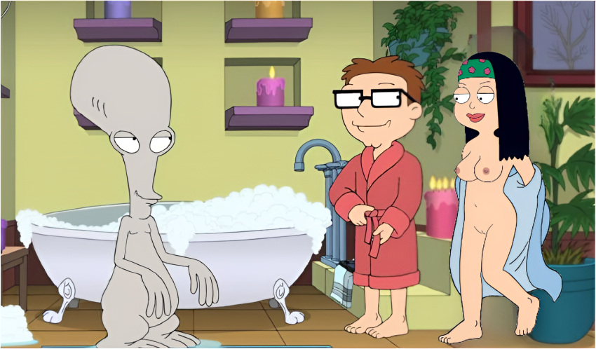 brother_and_sister family_guy hayley_smith roger_(american_dad) steve_smith