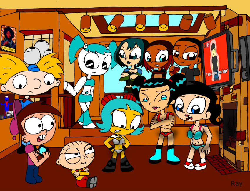 aqua_eyes aqua_hair aqua_panties arnold_shortman black_eyes black_hair blue_eyes boots breasts brown_eyes brown_hair cartoon_network cleavage crossover dani_phantom danny_phantom dark_skin dyed_hair el_tigre embarrassing family_guy frida_suarez frilly_panties goggles goth green_hair gwen_(tdi) hat hey_arnold! hourglass_figure jenny_wakeman kimiko_tohomiko lipstick long_hair looking_down mad maxine multicolored_hair my_life_as_a_teenage_robot pale-skinned_female panties ponytail printed_panties public rayryan_(artist) red_panties robot short_hair smile stewie_griffin surprise the_fairly_oddparents thick_ass thick_legs thick_thighs timmy_turner torn_clothes torn_clothing total_drama_island twin_tails two_tone_hair underwear wardrobe_malfunction xiaolin_showdown xj-9