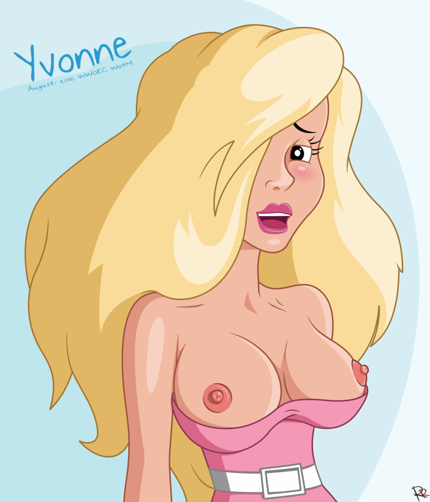 breasts erect_nipples nipples randomrandom toxic_crusaders troma yvonne_(troma)