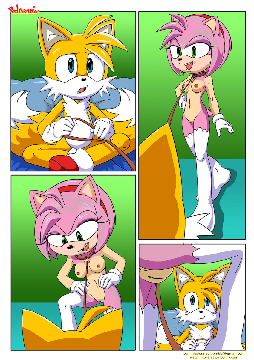 amy_rose bbmbbf comic miles_"tails"_prower mobius_unleashed palcomix sega sonic_the_hedgehog_(series) tagme