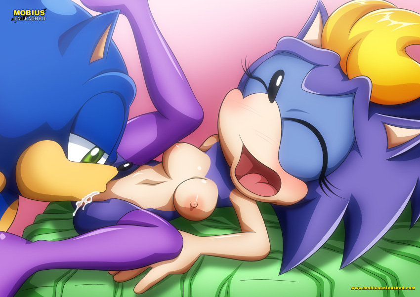 1girl archie_comics bbmbbf bernadette_the_hedgehog cum incest mobius_unleashed mother_and_son nipples palcomix sega sonic_(series) sonic_the_hedgehog sonic_the_hedgehog_(series) waifu_material