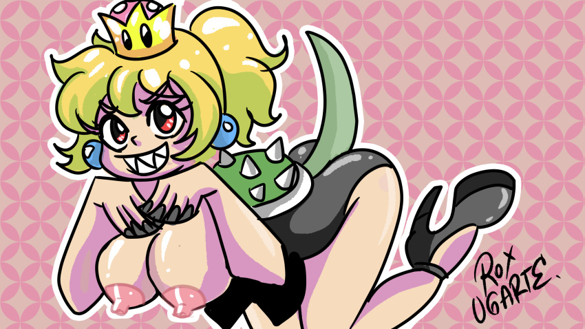 bowsette maddyrunners rox_ugarte tagme topless
