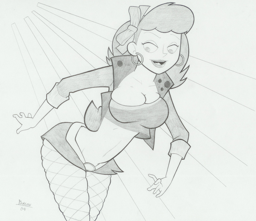 disney female milf monochrome phineas_and_ferb roger_bacon