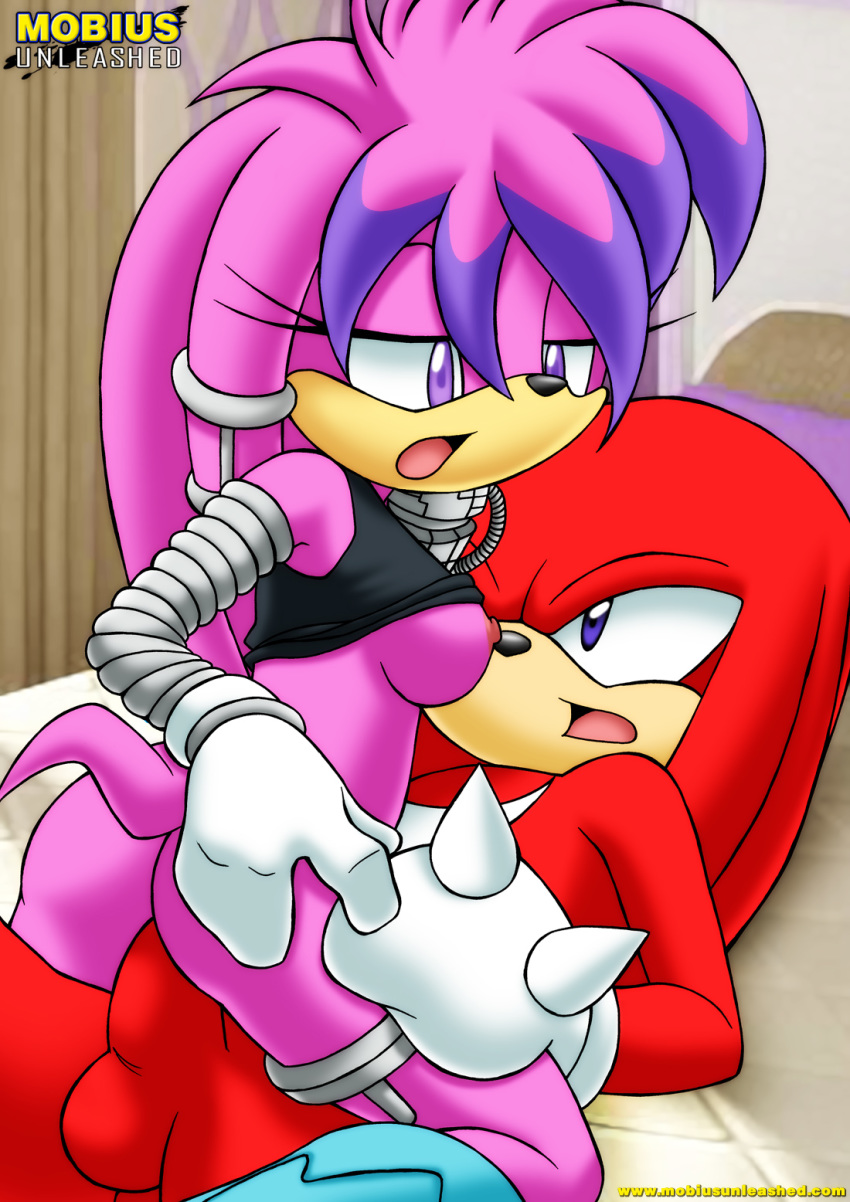 anthro archie_comics bbmbbf furry julie-su knuckles_the_echidna mobius_unleashed palcomix sega sonic_(series) sonic_team sonic_the_hedgehog_(series)