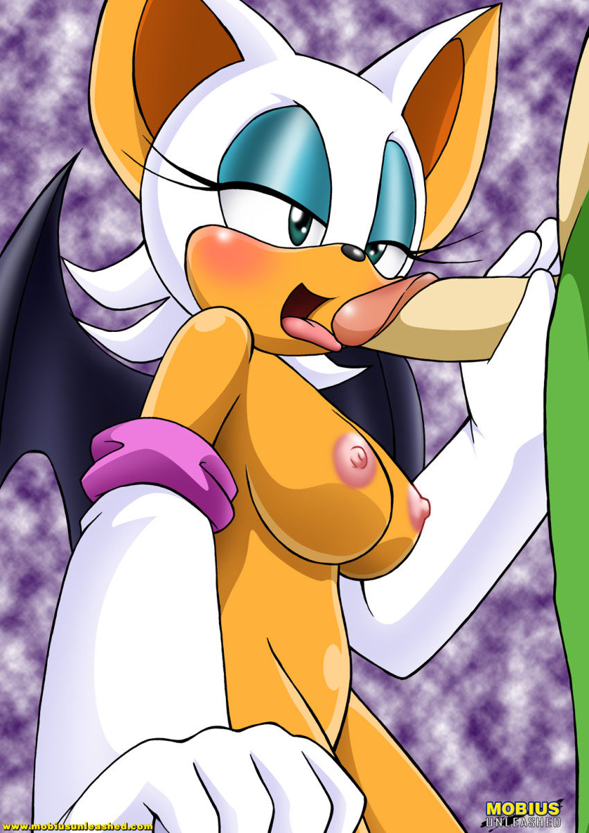 anthro archie_comics bbmbbf big_breasts breasts fellatio female furry hedgehog hetero male mobius_unleashed nude oral oral_sex palcomix penis rouge_the_bat scourge_the_hedgehog sega sex sonic_(series) sonic_team sonic_the_hedgehog_(series)