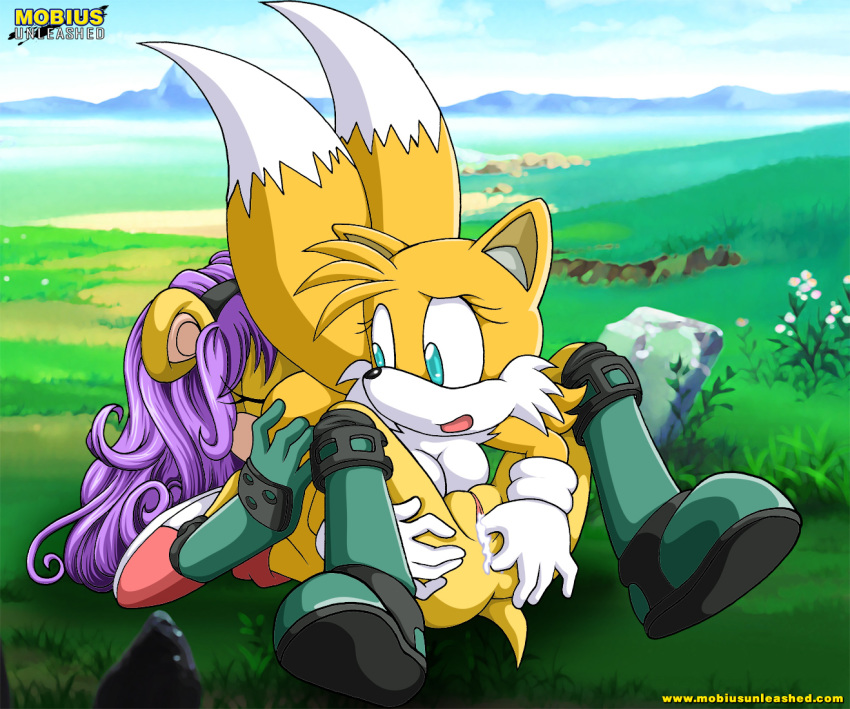 anthro archie_comics bbmbbf furry miles_"tails"_prower millie_tailsko mina_mongoose mobius_unleashed palcomix sega sonic_(series) sonic_team sonic_the_hedgehog_(series) yuri