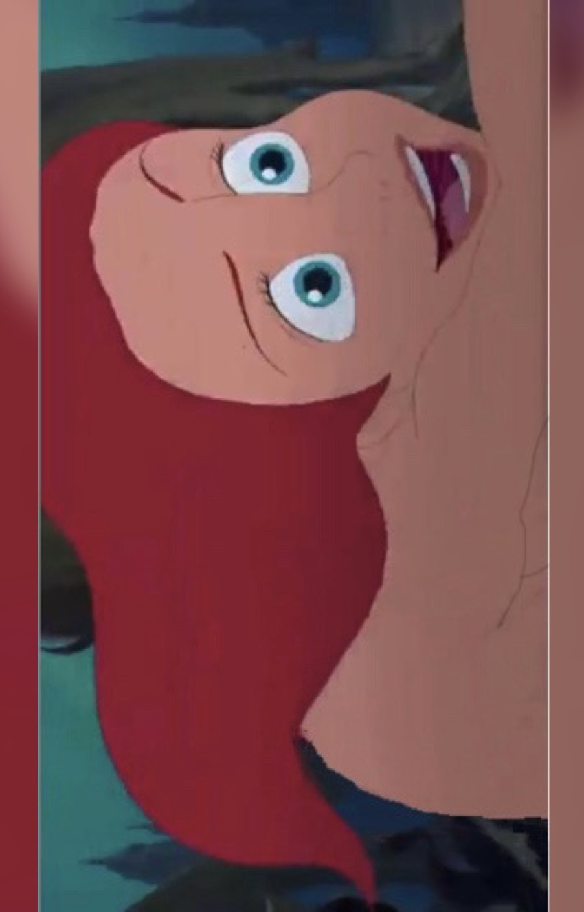 ass nude princess_ariel red_hair