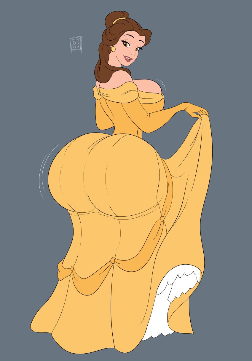 1girl 2019 alternate_ass_size alternate_breast_size ass ass_expansion ass_shake beauty_and_the_beast belle big_ass big_breasts bootijuse brown_eyes brown_hair bubble_ass bubble_butt clothed clothed_female deviantart disney disney_princess dress eye_contact female_only full_of_gas fully_clothed gigantic_ass half-closed_eyes hourglass_figure huge_ass huge_breasts human human_only insanely_hot large_ass looking_back massive_ass princess princess_belle sexy sexy_ass sexy_body sexy_breasts sexy_pose smelly_ass solo_female thick_thighs thin_waist wide_hips