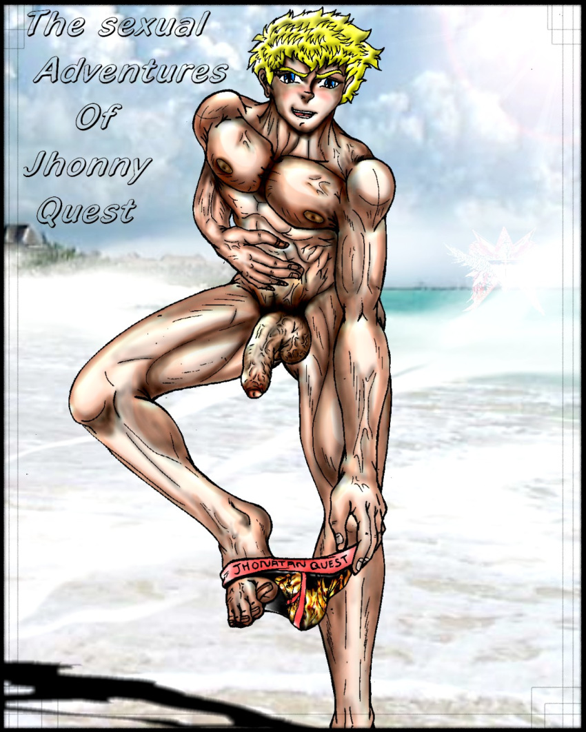 gay jonny_quest jonny_quest_(character) nude penis spread_legs the_real_adventures_of_jonny_quest undressing
