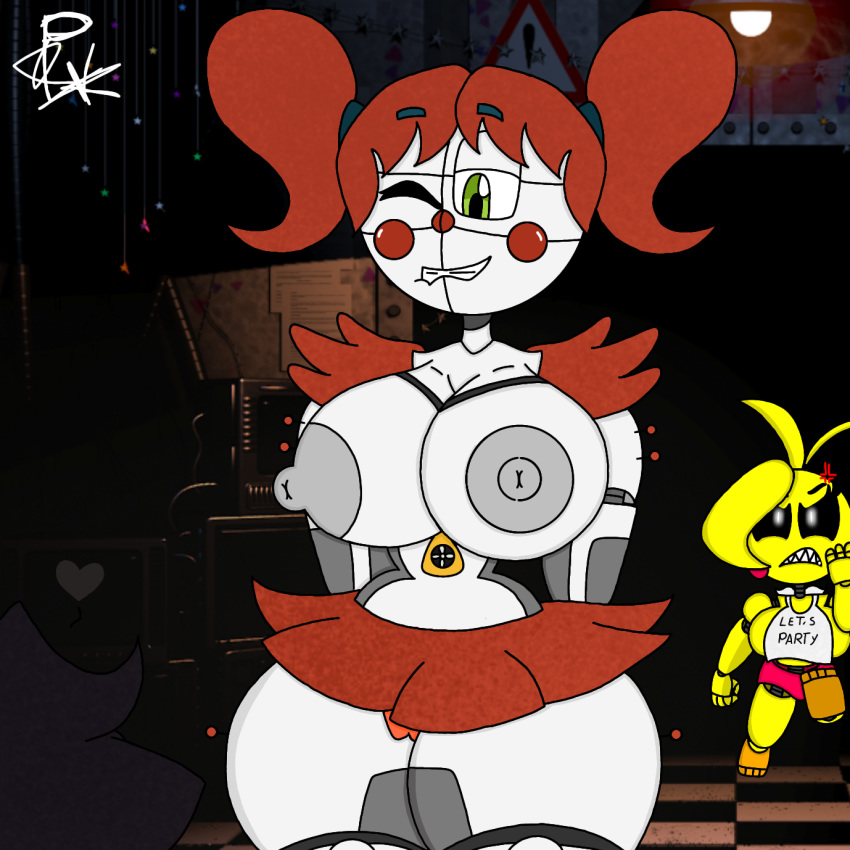 bib chica_(fnaf) circus_baby five_nights_at_freddy's_2 fnaf_sister_location furry mechanophilia robot toy_chica xxpxx