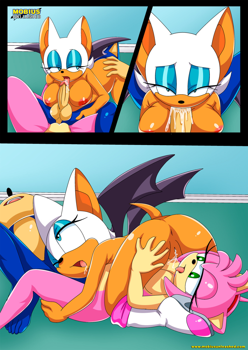 amy_rose bbmbbf comic furry furry_only mobius_unleashed palcomix pet's_night rouge_the_bat sega sega sonic_the_hedgehog sonic_the_hedgehog_(series)