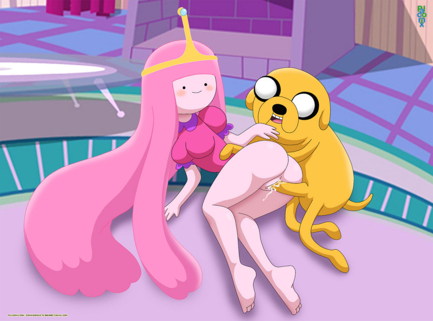 adventure_time barefoot jake_the_dog palcomix princess_bubblegum soles tagme toes