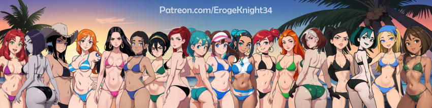 18girls 6+girls ai_generated avatar:_the_last_airbender beach ben_10 ben_10:_alien_force bikini black_bikini black_swimsuit blue_bikini blue_swimsuit boa_hancock bulma_brief courtney_(tdi) crossover dat_ass dragon_ball erogeknight34 female female_only foster's_home_for_imaginary_friends frankie_foster goth goth_girl green_bikini green_swimsuit gwen_(tdi) gwen_tennyson heather_(tdi) katara lindsay_(tdi) lineup multiple_characters multiple_girls nami nessa_(pokemon) nico_robin older older_female one_piece patreon pink_bikini pink_swimsuit pokemon post_timeskip pre_timeskip purple_bikini purple_swimsuit raven_(dc) rogue rosa_(pokemon) sam_(totally_spies) standing starfire striped_bikini striped_swimsuit sunset swimsuit teen teen_titans time_paradox toph_bei_fong total_drama total_drama_island totally_spies x-men young young_adult young_adult_female young_adult_woman younger_female
