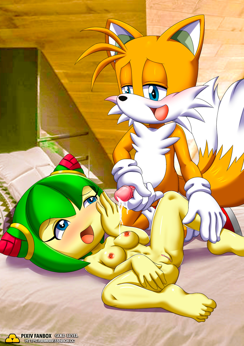 1boy 1girl alien alien_girl alien_humanoid anthro ass balls bbmbbf big_breasts blush breasts canon_couple cosmo_the_seedrian cum cum_on_partner female fox furry gold_level humanoid interspecies male male/female masturbation miles_"tails"_prower mobius_unleashed navel nipples nude open_mouth palcomix penis pietro's_secret_club plant plant_girl plant_humanoid pussy seedrian sega sonic_(series) sonic_the_hedgehog_(series) sonic_x straight tms_entertainment tongue