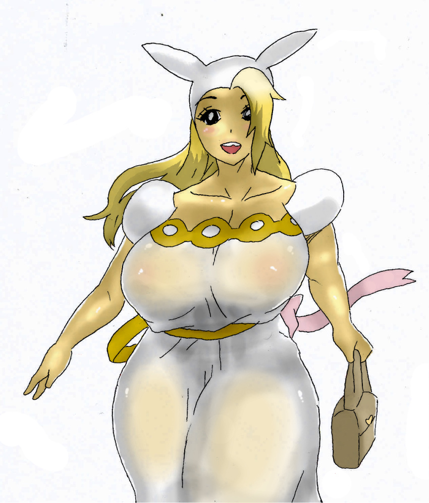adventure_time big_breasts breasts fionna_the_human happy hips jay-marvel solo wide_hips