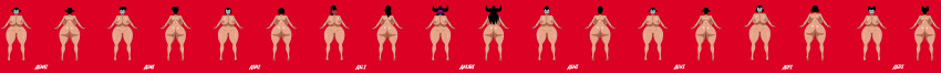 akubi ale-mangekyo ale-mangekyo_(artist) areolae ashi_(samurai_jack) ass big_ass big_breasts breasts commission dat_ass daughter daughters_of_aku empty_eyes erect_nipples female mask milf mind_control mother_and_daughter nipples original_character pussy samurai_jack the_high_priestess_(samurai_jack)