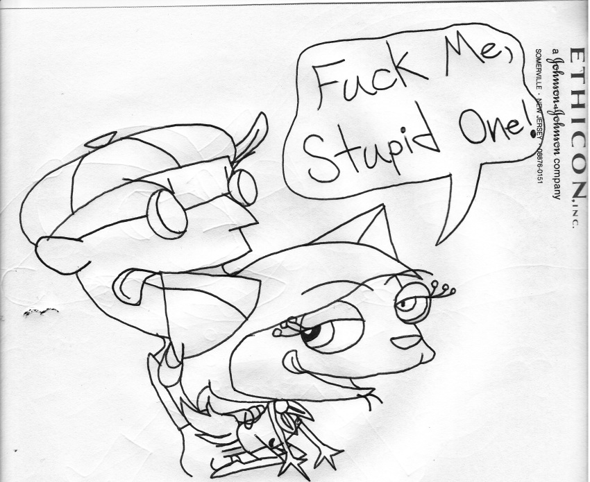 courage_the_cowardly_dog eustace_bagge shirley_the_medium sketch