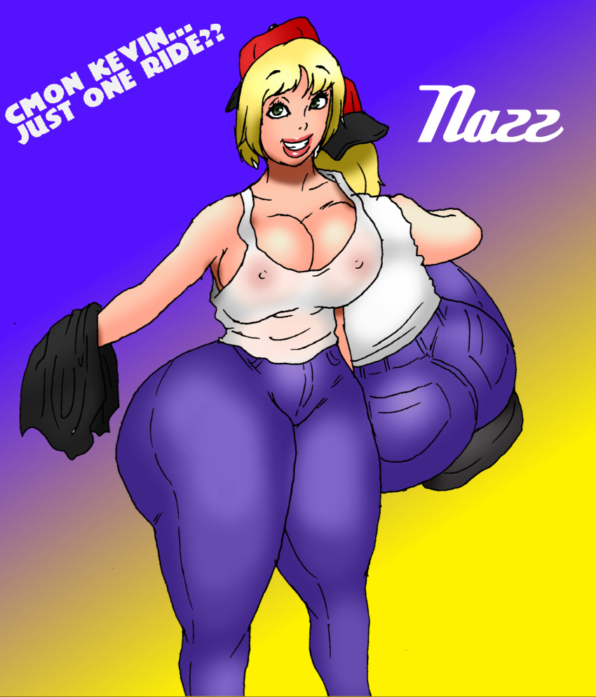 ass big_ass big_breasts breasts clothes ed,_edd,_'n'_eddy happy jay-marvel nazz nipples pants voluptuous wide_hips