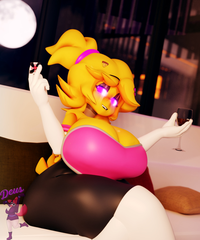 animatronic cally3d chica_(cally3d) chiku chiku_(cryptia) clazzey cryptiacurves female_only five_nights_at_freddy&amp;#039;s five_nights_in_anime fnia furry furry_female furry_only nicholaideus rouge_the_bat_(cosplay) sega sega sonic_the_hedgehog_(series)