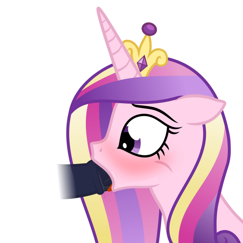 1boy 1girl alicorn blush deepthroat erection fellatio friendship_is_magic horn horsecock male/female my_little_pony oral penis penis_in_mouth pony princess_cadance three-tone_hair transparent_background