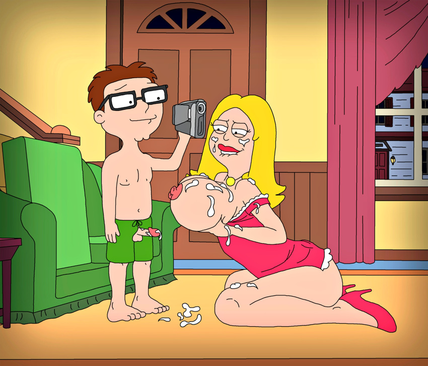 american_dad francine_smith incest mother's_duty mother_and_son steve_smith tagme