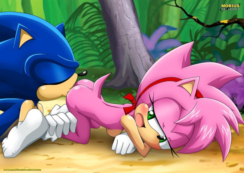amy_rose amy_rose_(classic) ass bbmbbf horny kissing mobius_unleashed palcomix sega sonic_(series) sonic_team sonic_the_hedgehog sonic_the_hedgehog_(series) tagme