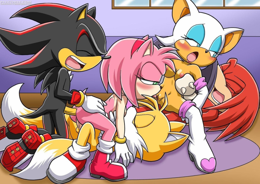 amy_rose anal bbmbbf double_penetration group_sex knuckles_the_echidna miles_"tails"_prower mobius_unleashed orgy palcomix rouge_the_bat sega sex shadow_the_hedgehog sonic_(series) sonic_team sonic_the_hedgehog_(series)