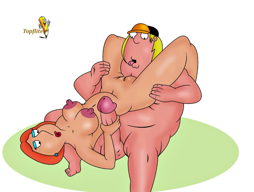 big_breasts breasts chris_griffin family_guy hair incest lois_griffin milf nipples old_and_young penis pussy topflite
