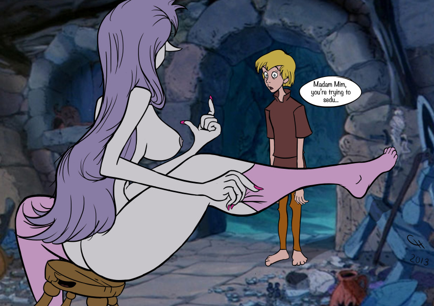1boy 1girl 2013 arthur_pendragon ass big_ass big_breasts blammeth breasts bubble_ass bubble_butt dat_ass disney erect_nipples hair hourglass_figure huge_ass huge_breasts huge_butt imminent_sex implied_erect_penis king_arthur large_ass large_breasts large_butt long_hair madam_mim nipples nude older_female prostitute prostitution purple_hair seducing seductive seductive_pose sexy sexy_ass sexy_body sexy_breasts sexy_legs sexy_pose smelly_ass stockings text the_sword_in_the_stone thick_ass thick_thighs voluptuous whore wide_hips witch younger_male