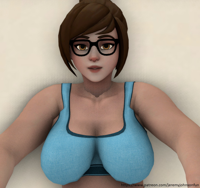 1girl 3d activision ass big_ass big_breasts blizzard_entertainment breasts brown_hair chubby cleavage clothed clothes clothing curvaceous curves curvy curvy_body curvy_female curvy_figure female_only hair jeremy_johnson_fun legs mei-ling_zhou mei_(overwatch) muscular overwatch overwatch_2 panties pose posing short_hair solo_female standing sweater thick thighs underwear