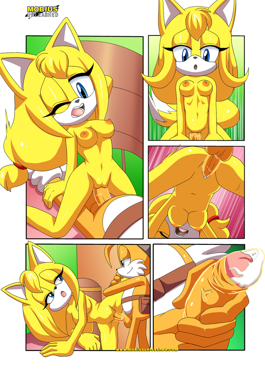 bbmbbf comic miles_"tails"_prower mobius_unleashed palcomix sega sex sexy_boom sonic_boom sonic_the_hedgehog_(series) zooey_the_fox