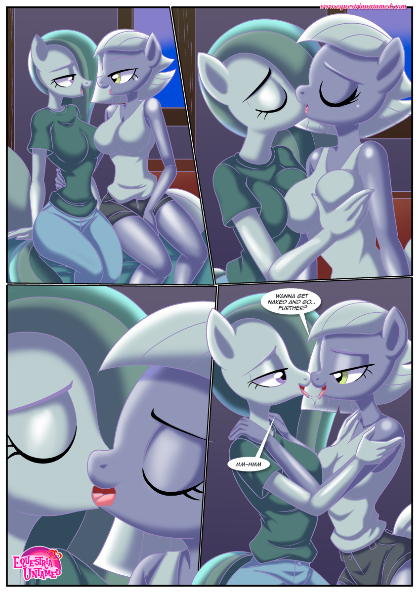a_sister's_touch_(comic) bbmbbf comic equestria_untamed friendship_is_magic furry hasbro limestone_pie limestone_pie_(mlp) marble_pie marble_pie_(mlp) my_little_pony palcomix