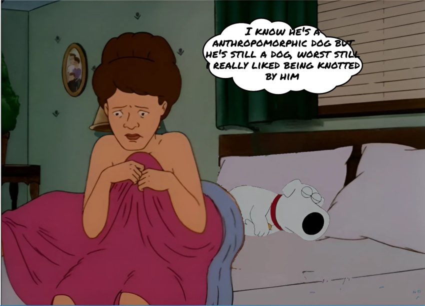 beastiality brian_griffin family_guy king_of_the_hill milf peggy_hill