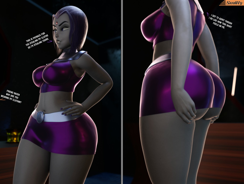 1girl 3d 3d_(artwork) ass athletic athletic_female belt big_ass big_breasts big_titty_goth breasts bubble_ass bubble_butt bust cambion cosplay curvaceous curvy curvy_figure dat_ass dc_comics demon demon_girl digital_drawing_(artwork) digital_media_(artwork) fat_ass female female_focus fit fit_female forehead_jewel half_demon hero heroine hips hourglass_figure huge_ass huge_breasts human insanely_hot large_ass legs light-skinned_female light_skin lips mature mature_female navel no_panties no_underwear offscreen_female older older_female rachel_roth raven_(dc) sexy sexy_ass sexy_body sexy_breasts skirt slim_waist smitty34 solo_focus starfire starfire_(cosplay) teen_titans thick thick_hips thick_legs thick_thighs thighs top_heavy voluptuous waist wide_hips young_adult young_adult_female young_adult_woman