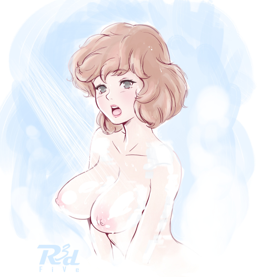 april_o'neil_(tmnt_1987) breasts r3dfive shower