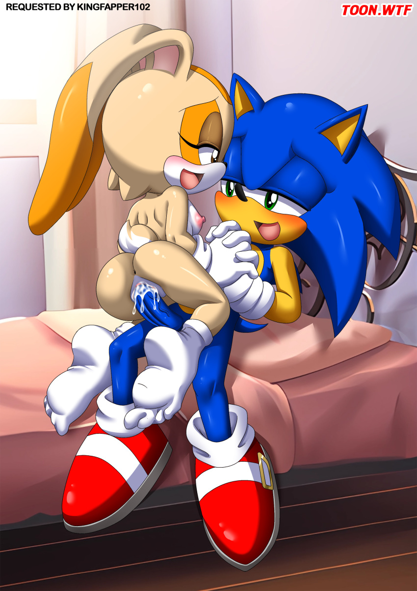 1boy 1girl 1girl age_difference anthro anus ass bbmbbf blush breasts cream_the_rabbit cum cum_in_pussy cum_inside furry hedgehog interspecies male male/female mobius_unleashed nipple nude open_mouth palcomix penis pussy sega sex sideboob sonic_the_hedgehog sonic_the_hedgehog_(series) teen tongue toon.wtf vaginal_penetration vaginal_sex young younger_female