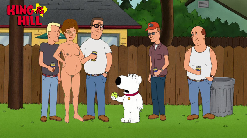 bill_dauterive boomhauer brian_griffin dale_gribble family_guy hank_hill king_of_the_hill peggy_hill